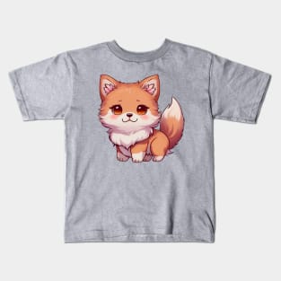 Cute Fox Kids T-Shirt